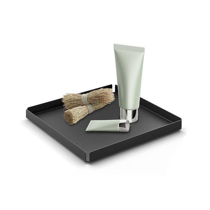 Zack Bandeja para Accesorios de Baño y Joyas, 20x20 cm, Colección Potes Zack Bandeja para Accesorios de Baño y Joyas, 20x20 cm, Colección Potes